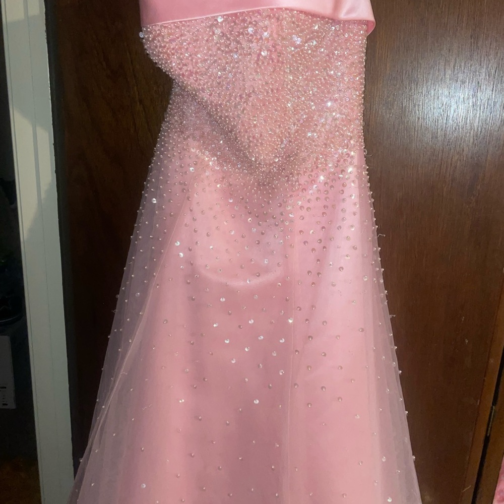 Tiffany & Co. Sparkling Pink Formal Dress